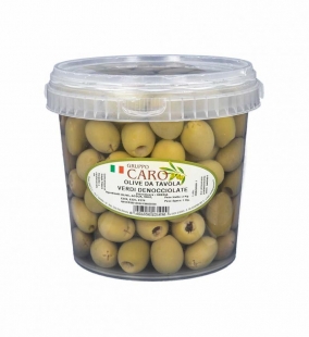 Olive Verdi Greche denocciolate in salamoia