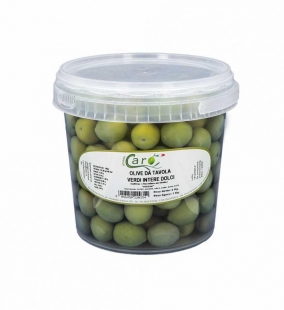 Olive Verdi intere dolcificate Nocellara in salamoia