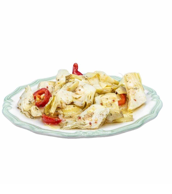  Immagine aggiuntiva prodotto Carciofini sott'olio a spicchi conditi