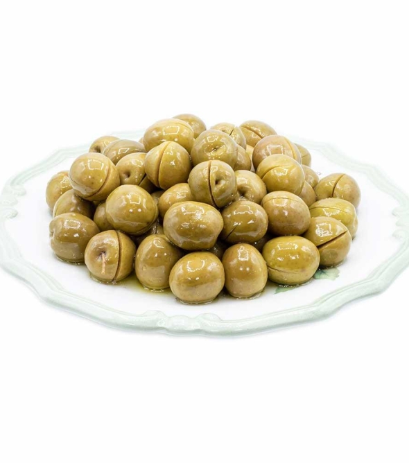  Immagine aggiuntiva prodotto Olive Verdi incise Nocellara in salamoia