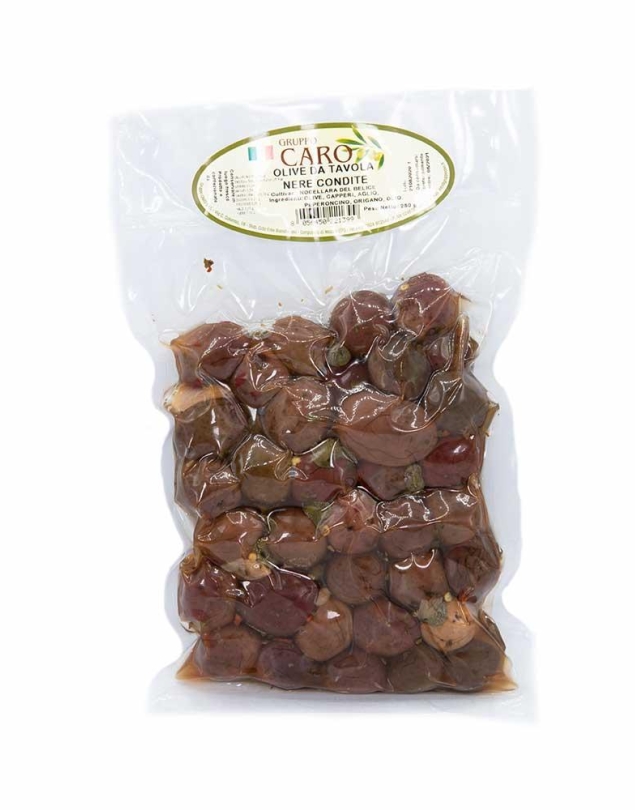 Olive Nere condite piccanti