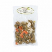 Olive Verdi condite con giardiniera