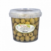 Olive Verdi Greche denocciolate in salamoia