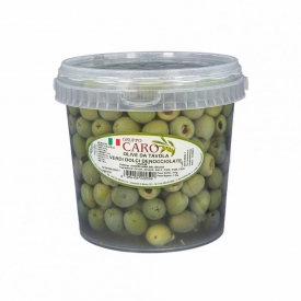 Olive Verdi denocciolate dolcificate Nocellara in salamoia