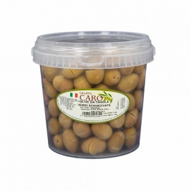 Olive Verdi Schiacciate Gioconda in salamoia