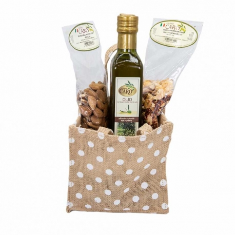 immagine Kit Pronto Speedy Spaghetti all'aglio, olio, peperoncino e mandorle Siciliane