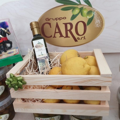 immagine 1 di Cassetta Siciliana (Kit Olio e Limoni)