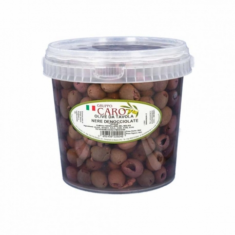 immagine Olive Nere Denocciolate Nocellara in salamoia