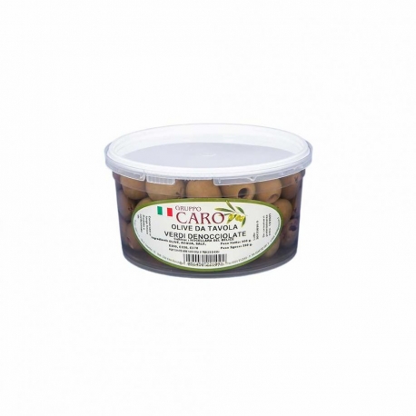 immagine 2 di Olive Verdi Denocciolate Nocellara in salamoia