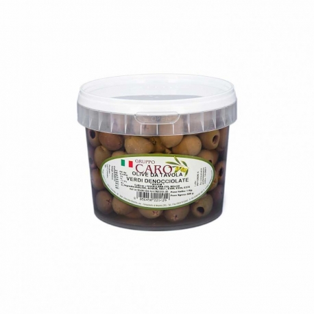 immagine 3 di Olive Verdi Denocciolate Nocellara in salamoia