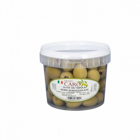 immagine 2 di Olive Verdi Greche denocciolate in salamoia
