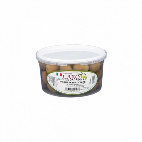 immagine 2 di Olive Verdi Schiacciate Nocellara in salamoia